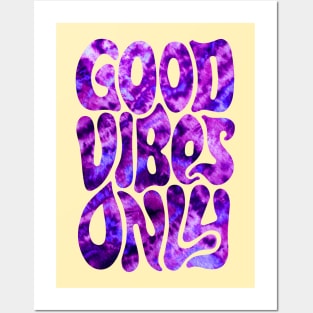 Good Vibes Only | Purple Haze Posters and Art